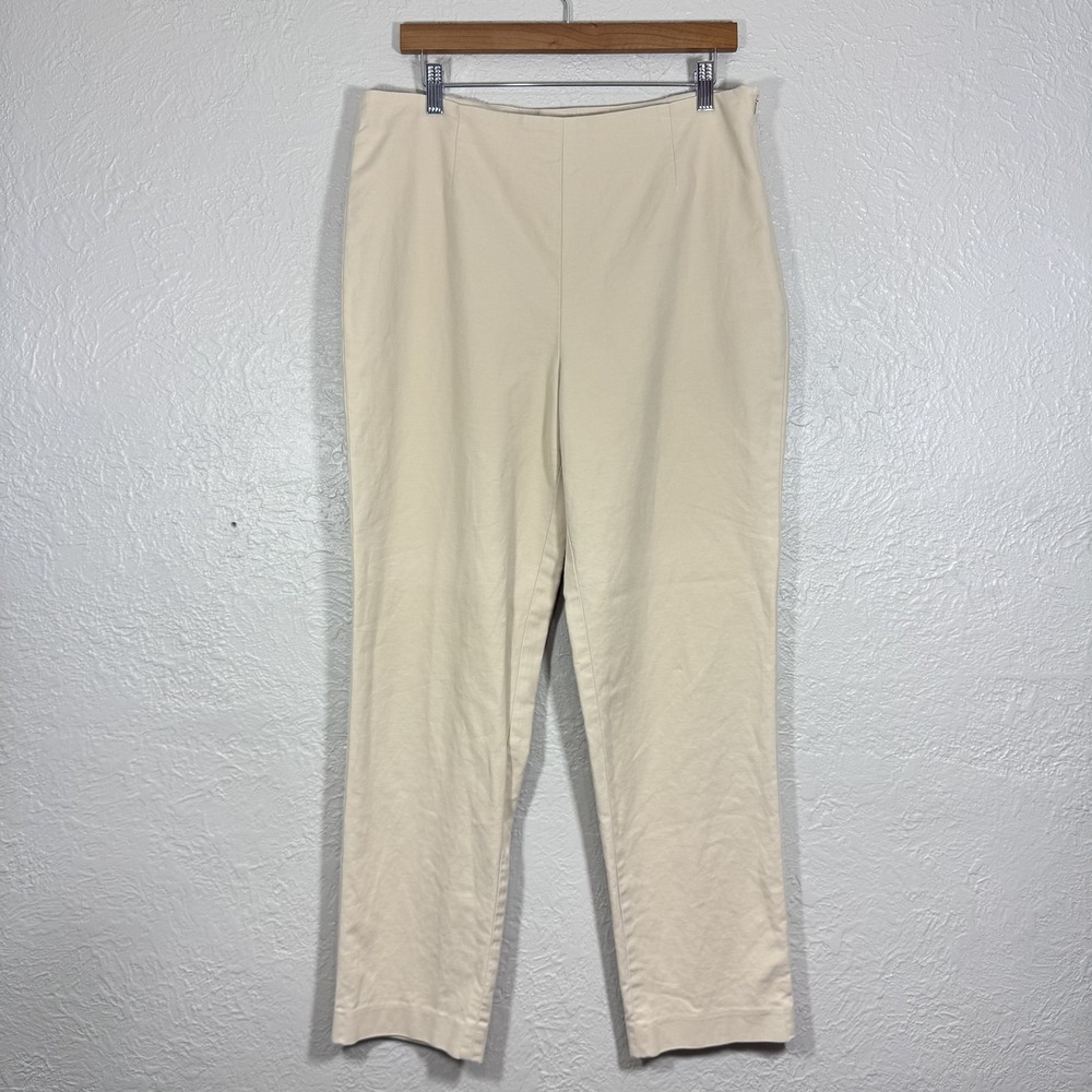 Vtg 90s J Jill Stretch Dress Pants 16 Tailored Trousers Old Money Capsule Turkey